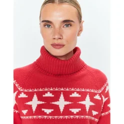 Best - Women's Sage Wool Rollneck Sweat - Merinopullover Pullover & Hoodies|Alltagsbekleidung