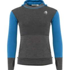 Outlet - Kid's Warmwool Hoodsweater - Merinohoodie Kinder Skibekleidung|Merinounterwäsche