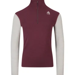 Outlet - Warmwool Mock Neck Junior - Merinounterwäsche Kinder Skibekleidung|Merinounterwäsche