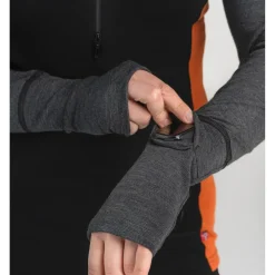 Best - Women's Warmwool Hoodsweater with Zip - Merinohoodie Hochtourenbekleidung|Skibekleidung