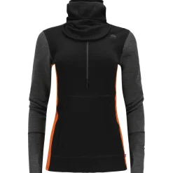 Best - Women's Warmwool Hoodsweater with Zip - Merinohoodie Hochtourenbekleidung|Skibekleidung