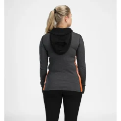 Best - Women's Warmwool Hoodsweater with Zip - Merinohoodie Hochtourenbekleidung|Skibekleidung