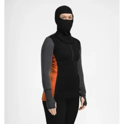 Best - Women's Warmwool Hoodsweater with Zip - Merinohoodie Hochtourenbekleidung|Skibekleidung