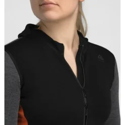 Best - Women's Warmwool Hoodsweater with Zip - Merinohoodie Hochtourenbekleidung|Skibekleidung