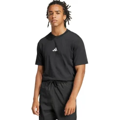 adidas - Essentials Small Logo Single Jersey Tee - T-Shirt