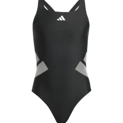 Online - Kid's 3 Bar Logo C-Back Suit - Badeanzug Bademode