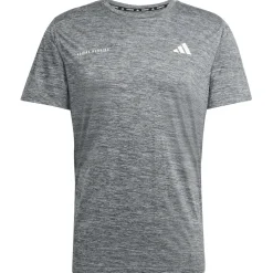 adidas - Own The Run Melange T-Shirt - Laufshirt