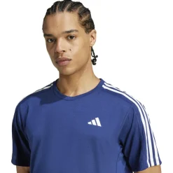 adidas - Own The Run 3-Stripes Tee - Laufshirt^ Laufbekleidung|Shirts, Hemden & Longsleeves
