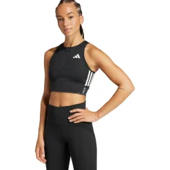 adidas - Women's Adizero Running Gel Pocket Crop Top - Sport-BH