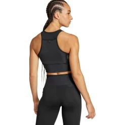 adidas - Women's Adizero Running Gel Pocket Crop Top - Sport-BH