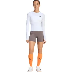 - Women's Optime 3-Stripes Short Leggings - Leggings Laufbekleidung|Hosen