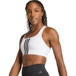adidas - Women's Optime 3-Stripes MS Bra - Sport-BH^ Laufbekleidung|Unterwäsche