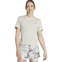 adidas - Women's Own The Run Melange T-Shirt - Laufshirt