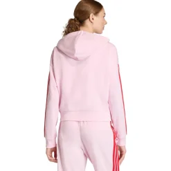 adidas - Women's 3-Stripes French Terry Full Zip Hoodie - Sweat- & Trainingsjacke^ Alltagsbekleidung|Pullover & Hoodies