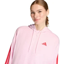 adidas - Women's 3-Stripes French Terry Full Zip Hoodie - Sweat- & Trainingsjacke^ Alltagsbekleidung|Pullover & Hoodies