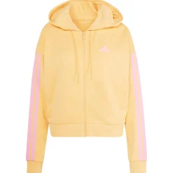adidas - Women's 3-Stripes French Terry Full Zip Hoodie - Sweat- & Trainingsjacke^ Alltagsbekleidung|Pullover & Hoodies