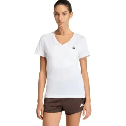 adidas - Women's WE Min V-Neck Tee - Funktionsshirt^ Laufbekleidung|Shirts, Hemden & Longsleeves