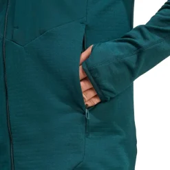 adidas Terrex - Terrex Techrock CW+ Wind Hooded Fleece - Fleecejacke^ Wanderbekleidung|Jacken