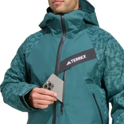 - Terrex Techrock Hybrid Primeknit Climaproof+ - Skijacke><noscript><img width=