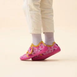 Affenzahn - Kid's Hausschuh Baumwolle Movy - Hüttenschuhe^Kinder Hüttenschuhe|Barfußschuhe