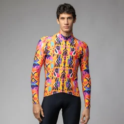 Alu00e9 Alé - Special Edition Tribal L/S Jersey - Radtrikot