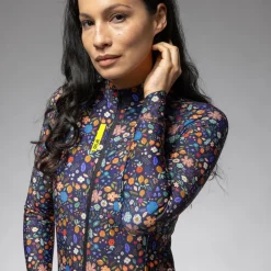 Online Alé - Women's Pragma Flowery L/S Jersey - Radtrikot Fahrradbekleidung|Radtrikots