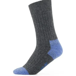 Alpacasocks&Co - Merino Cashmere Ribbed Crew - Multifunktionssocken