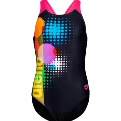 - Girl's Dots Swimsuit Swim Pro Back - Badeanzug>Arena Outlet