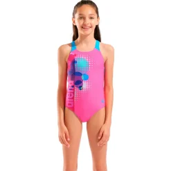 - Girl's Dots Swimsuit Swim Pro Back - Badeanzug><noscript><img width=