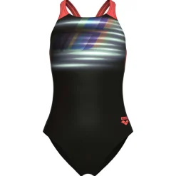 Arena - Girl's Fading Swimsuit V Back L - Badeanzug