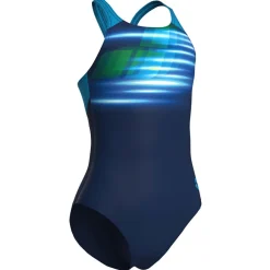 Arena - Girl's Fading Swimsuit V Back L - Badeanzug