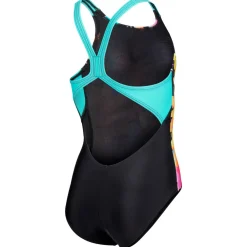 Arena - Girl's Painting Swimsuit V Back - Badeanzug