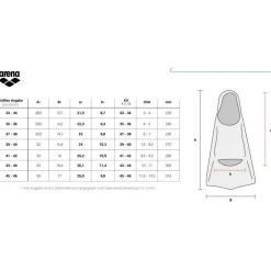 Arena - Powerfin - Schwimmflossen^ Schwimm- & Strandzubehör