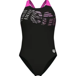 - Women's Flowing Swimsuit V Back - Badeanzug Bademode