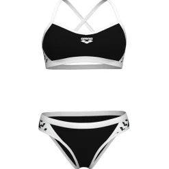 Hot - Women's Icons Bikini Cross Back Solid - Bikini Bademode