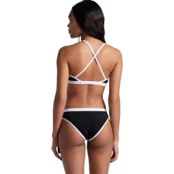 Hot - Women's Icons Bikini Cross Back Solid - Bikini Bademode