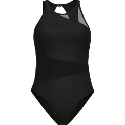 Online - Women's Mesh Angle Swimsuit Vent Back B - Badeanzug Bademode