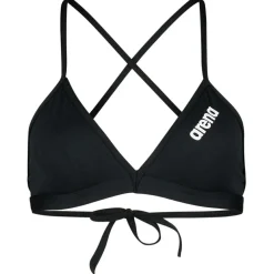 - Women's Team Swim Top Tie Back Solid - Bikini-Top><noscript><img width=