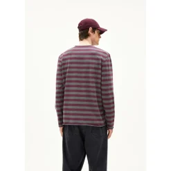 ARMEDANGELS - Maarkos L/S Stripes Brushed - Longsleeve
