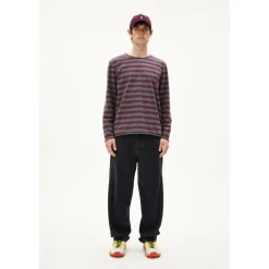 ARMEDANGELS - Maarkos L/S Stripes Brushed - Longsleeve