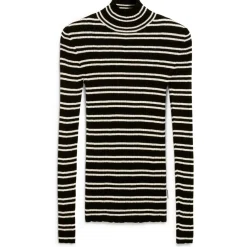 ARMEDANGELS - Women's Alaania Chiffron Stripes - Longsleeve