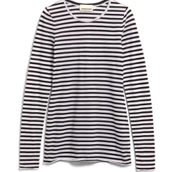 Discount - Women's Einiaara Stripes - Longsleeve Shirts, Hemden & Longsleeves|Alltagsbekleidung
