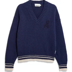 Hot - Women's Iconic Å College Knit Sweater - Pullover Alltagsbekleidung|Pullover & Hoodies