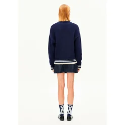 Hot - Women's Iconic Å College Knit Sweater - Pullover Alltagsbekleidung|Pullover & Hoodies