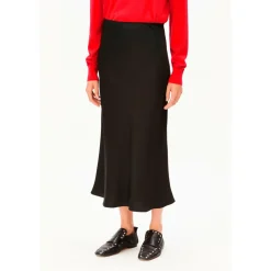 Hot - Women's Lenovaa Satin Slip-Skirt - Rock Alltagsbekleidung