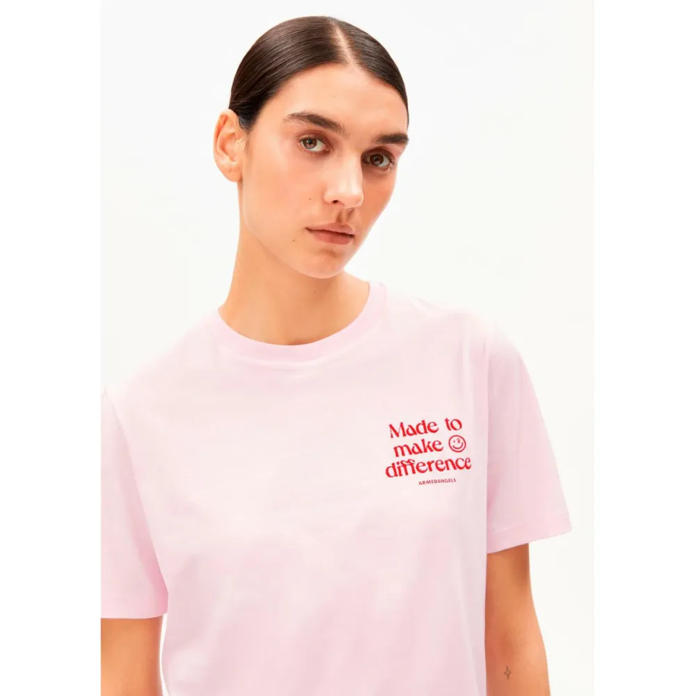 - Women's Lualaa Embro - T-Shirt>ARMEDANGELS Clearance