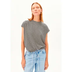 ARMEDANGELS - Women's Slub Jersey Stripe - T-Shirt