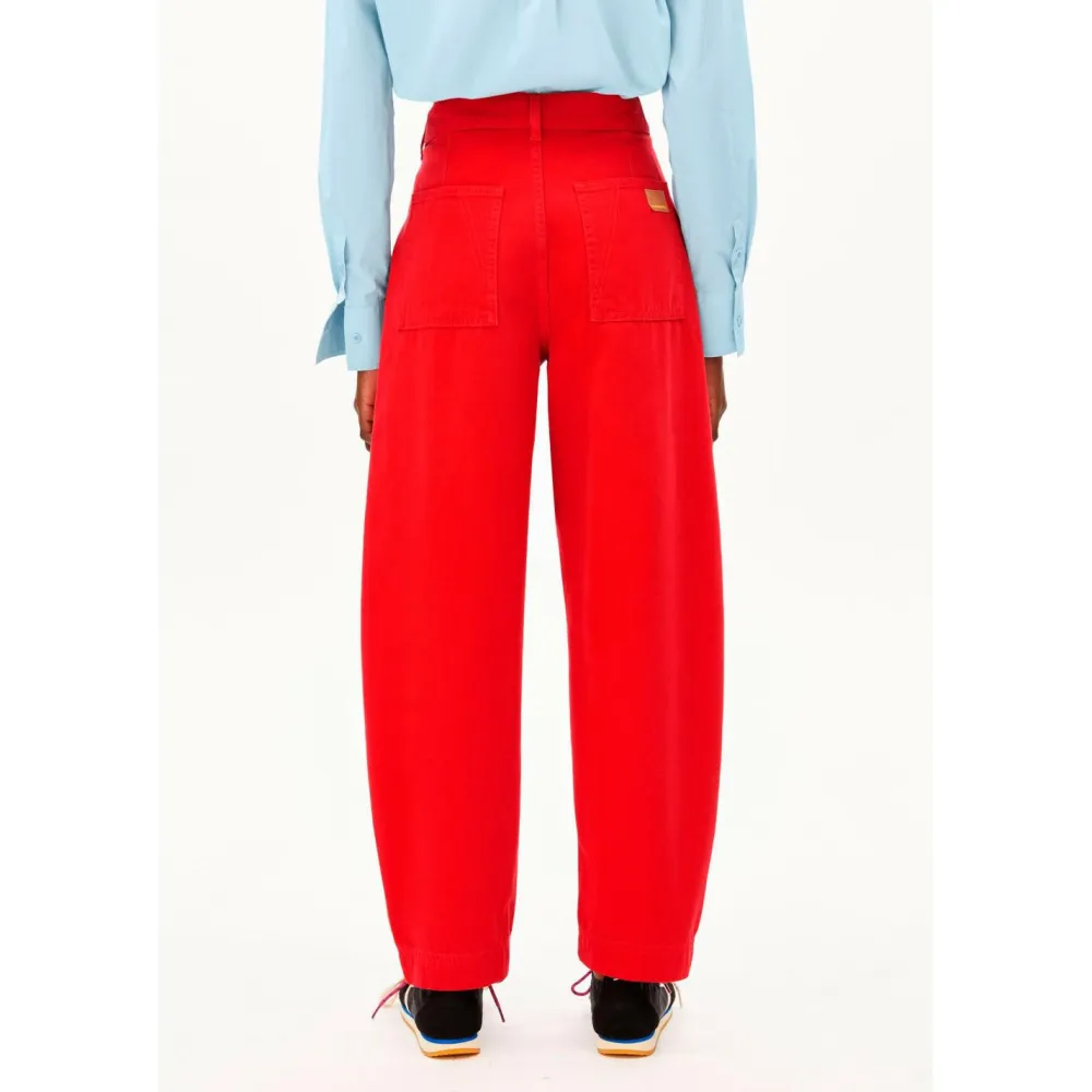 ARMEDANGELS - Women's Workwear Canvas Barrel Pant - Freizeithose^ Alltagsbekleidung|Hosen