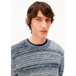 - Yarnmix Knit Sweater - Pullover><noscript><img width=