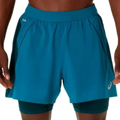 Asics - Road 2N1 5'' Short - Laufshorts